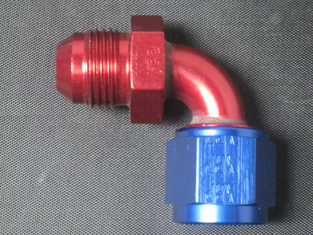 (image for) -8 90 DEG FEMALE SWIVEL TO MALE FLARE-TUBE